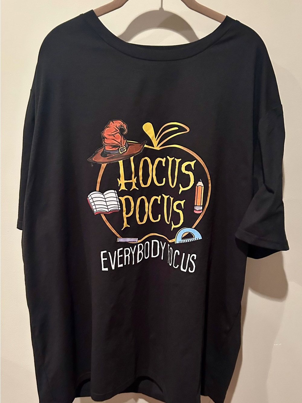 Hocus Pocus Teacher Tee, 4XL